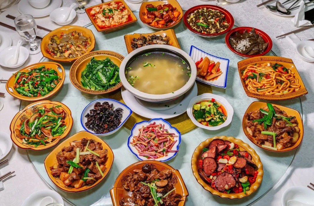 망산 삼림 온천 호텔식 - 천저우 식당