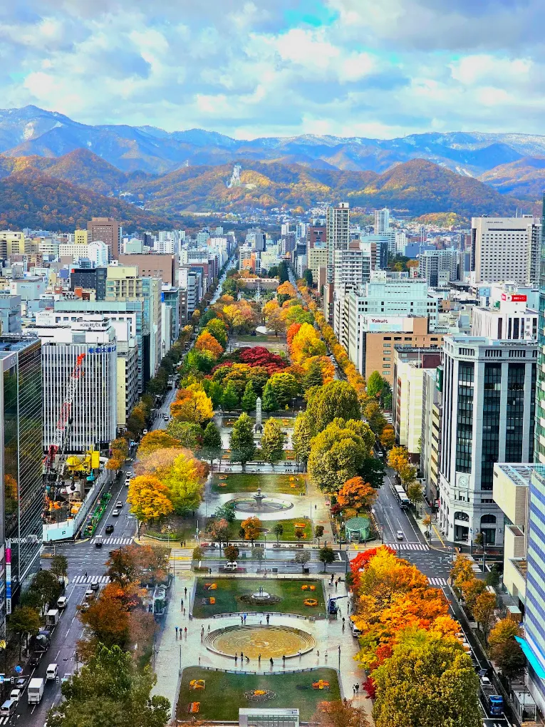 오도리 공원 - 삿포로 관광지