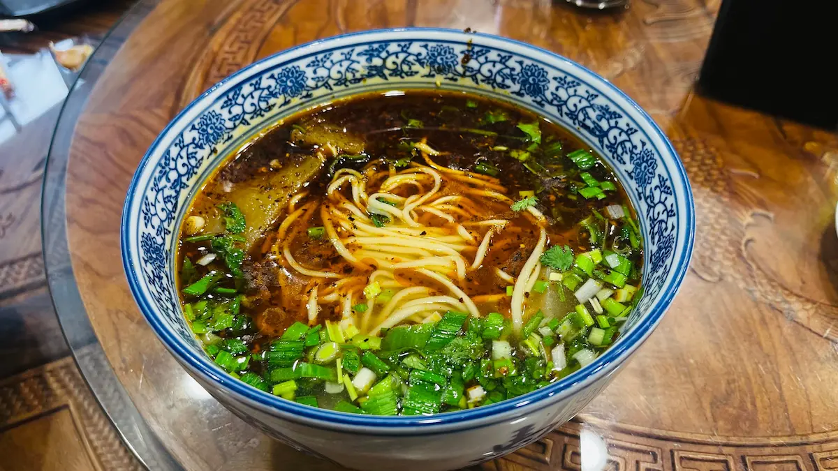 마자로우 우육면 - 대련 식당